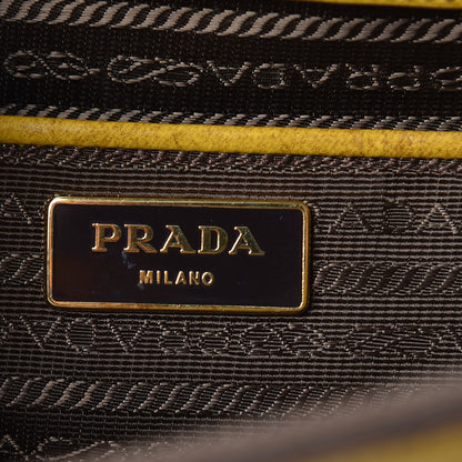Prada Spazzolato Medium Double Zip Tote Sole Fume 7 of 18