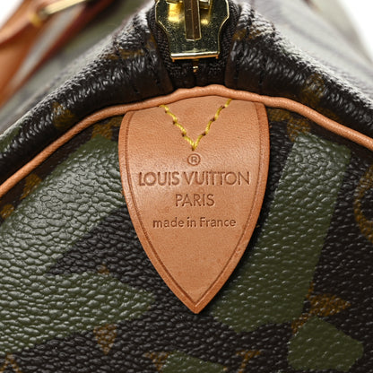 Louis Vuitton Graffiti Keepall 50 Kaki 7 of 11