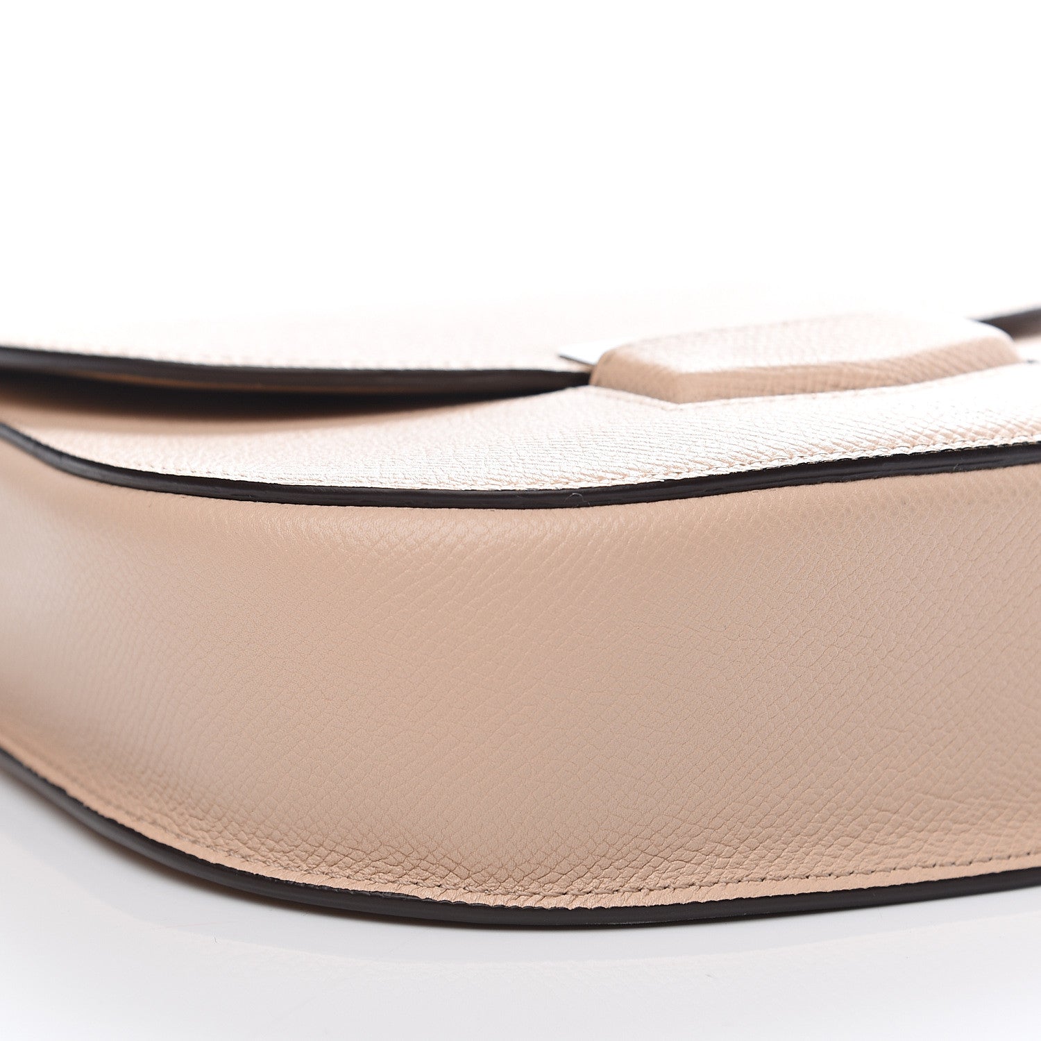 Celine Grained Calfskin Small Trotteur Light Taupe 6 of 10