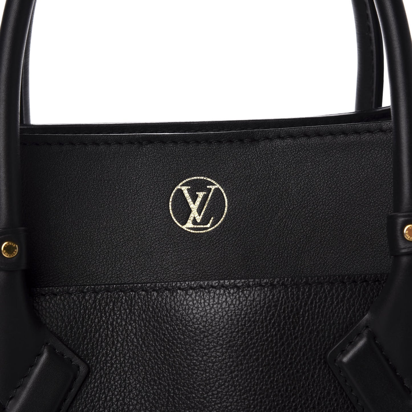 Calfskin Monogram Tufting On My Side Black