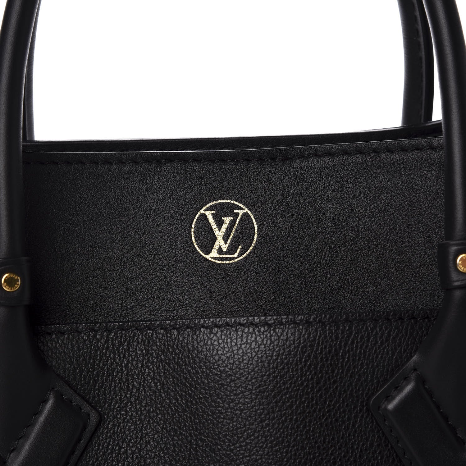 Louis Vuitton Calfskin Monogram Tufting On My Side Black 10 of 12