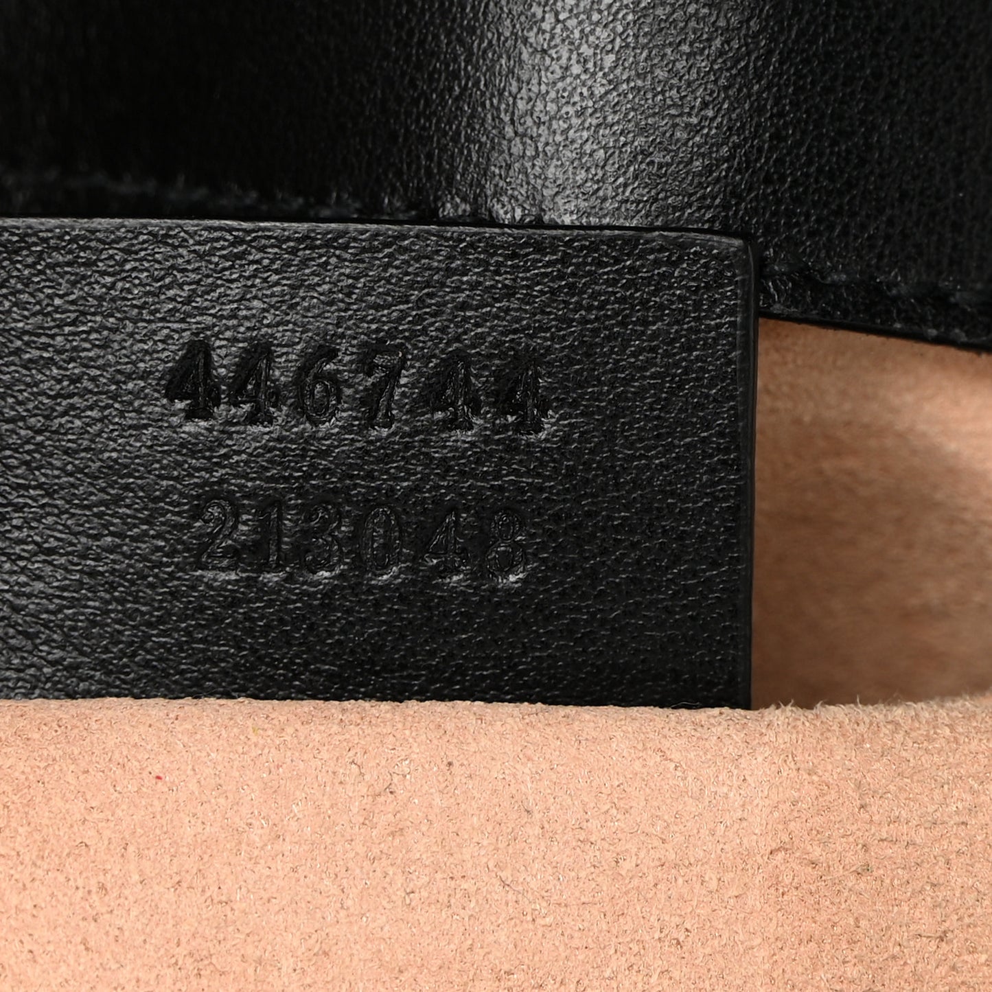 Calfskin Matelasse Mini GG Marmont Shoulder Bag Black