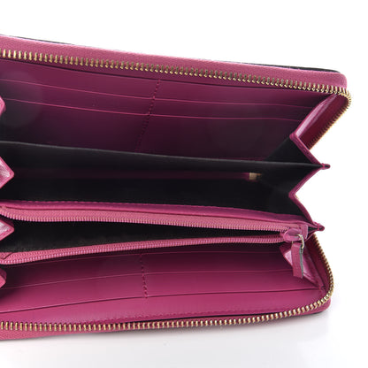 Gucci Guccissima Signature Bowy Zip Around Wallet Peonia Flower 5 of 6