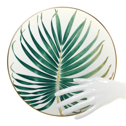 Hermes Porcelain Passifolia Dinner Plate N°2 Set of 2 2 of 5