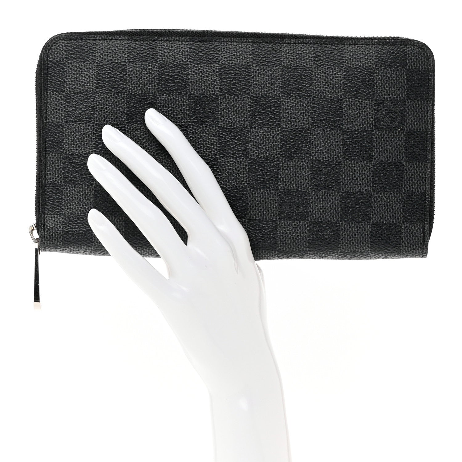 Louis Vuitton Damier Graphite Zippy Organizer Wallet 2 of 8