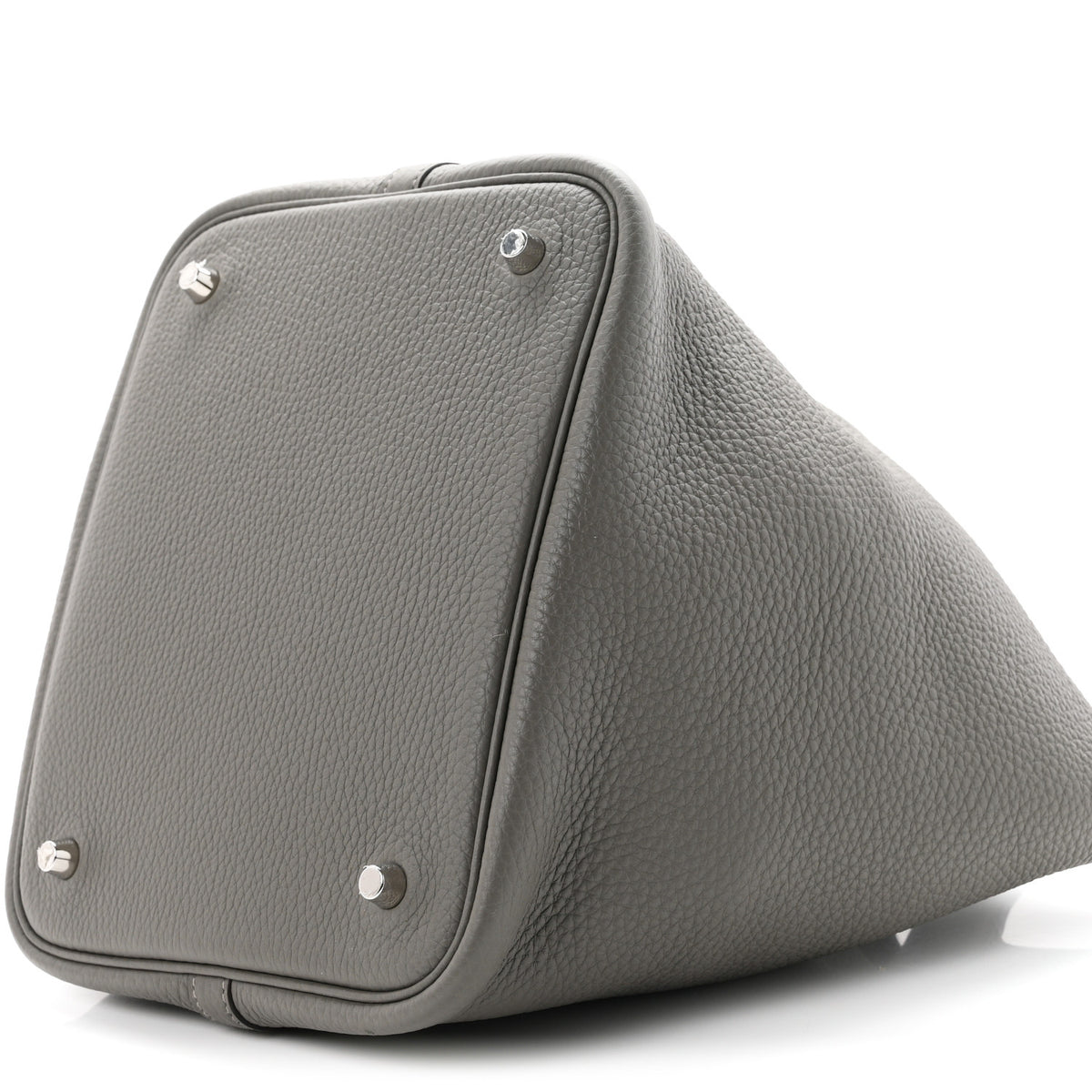 Taurillon Clemence Picotin Lock 22 MM Gris Meyer