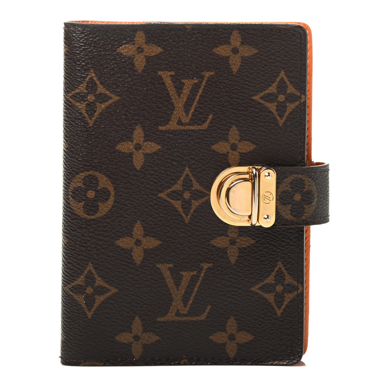 Louis Vuitton Monogram Koala Small Ring Agenda PM Orange 1 of 3