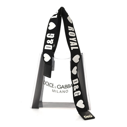 Dolce & Gabbana PVC Street Shopping Logo Tote Black 1 of 9