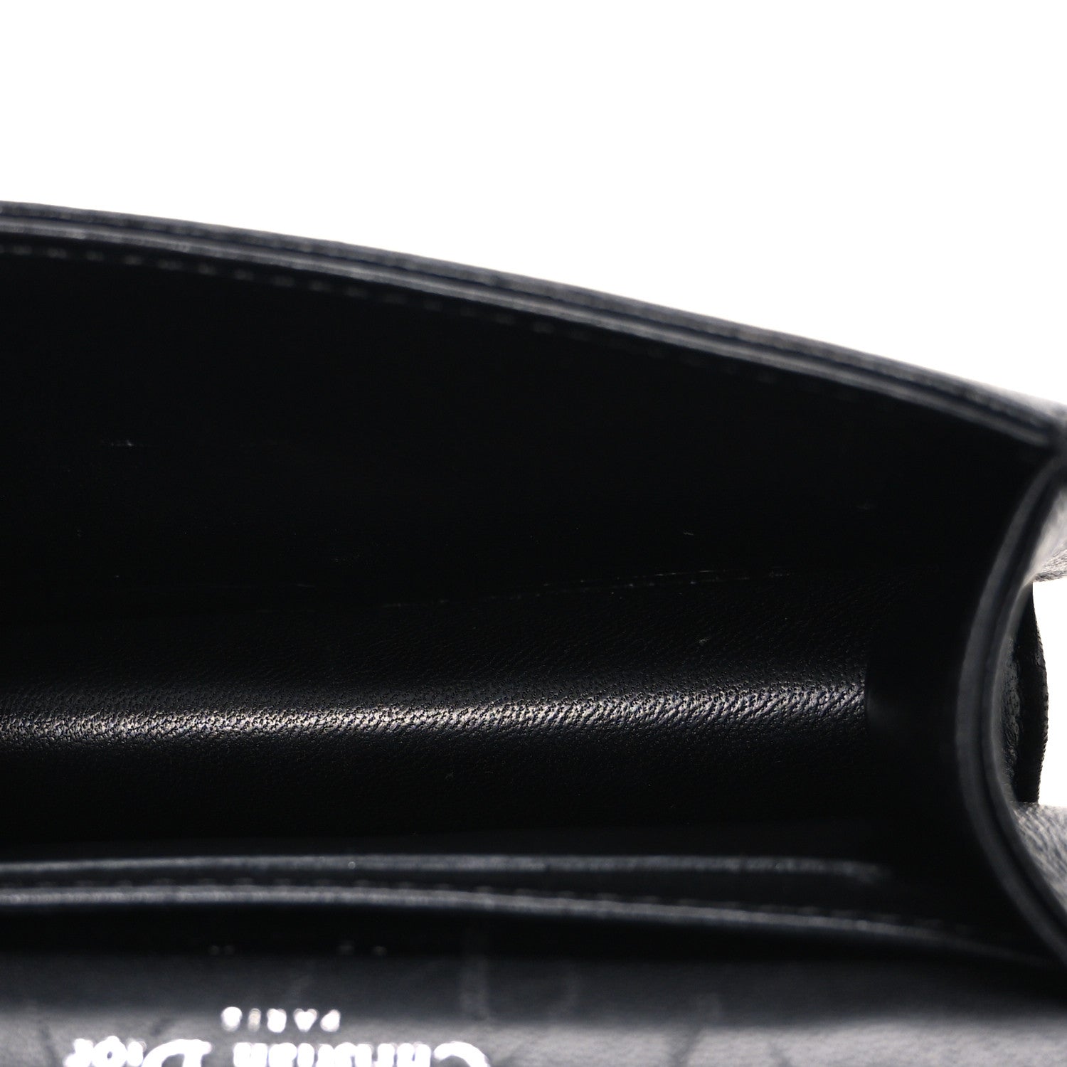 Christian Dior Lambskin Baby Diorama Flap Bag Black 5 of 9