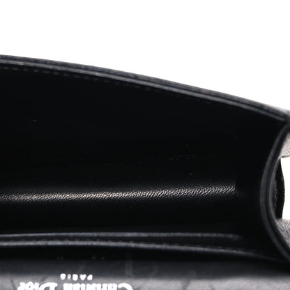 Christian Dior Lambskin Baby Diorama Flap Bag Black 5 of 9