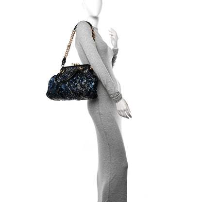 Marc Jacobs Sequined New York Rocker Stam Blue 2 of 10