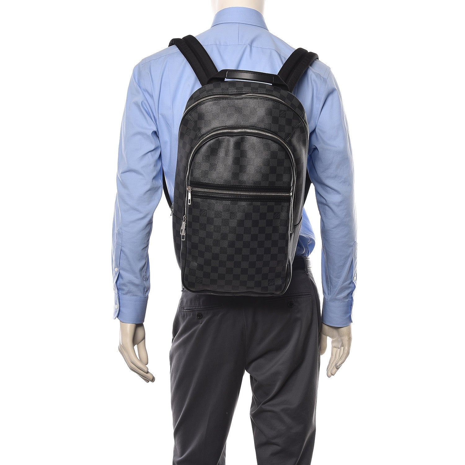 Louis Vuitton Damier Graphite Michael Backpack 2 of 8