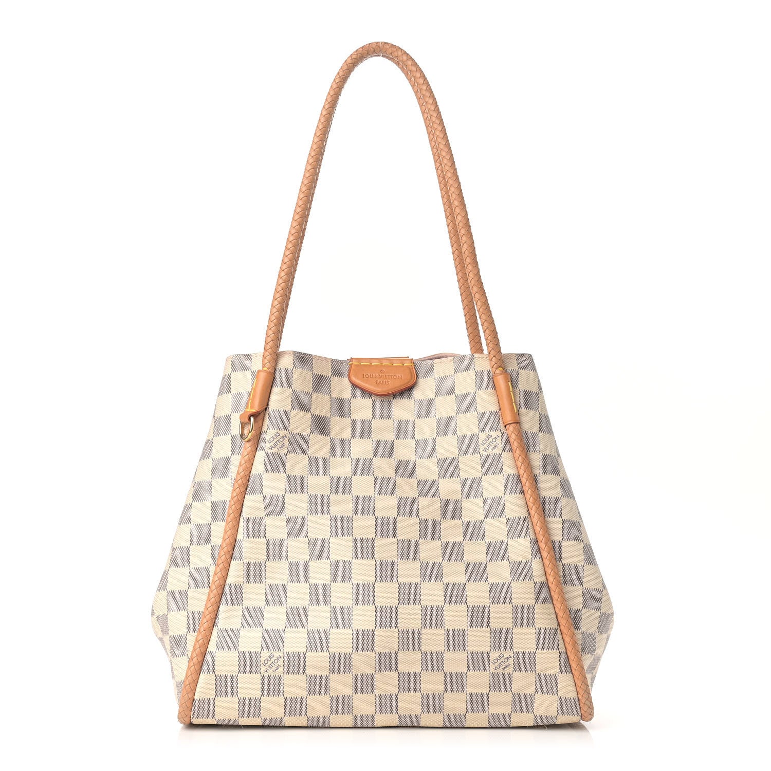 Louis Vuitton Damier Azur Propriano Rose Ballerine 1 of 15