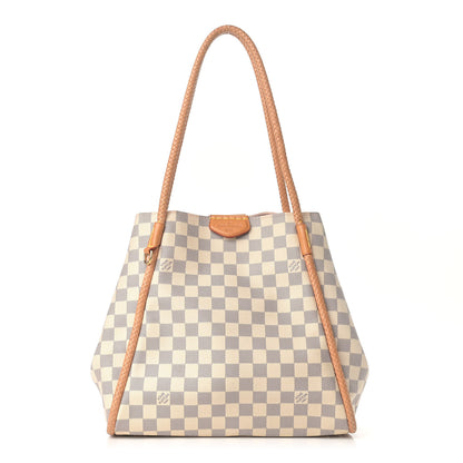 Louis Vuitton Damier Azur Propriano Rose Ballerine 1 of 15