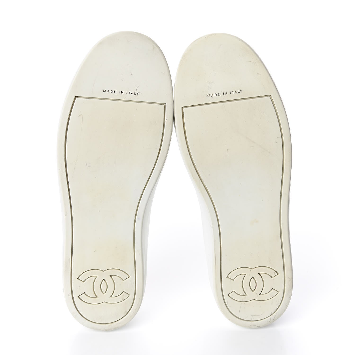 Chanel Fantasy Tweed Sneakers 39.5 Beige Gold 11 of 16
