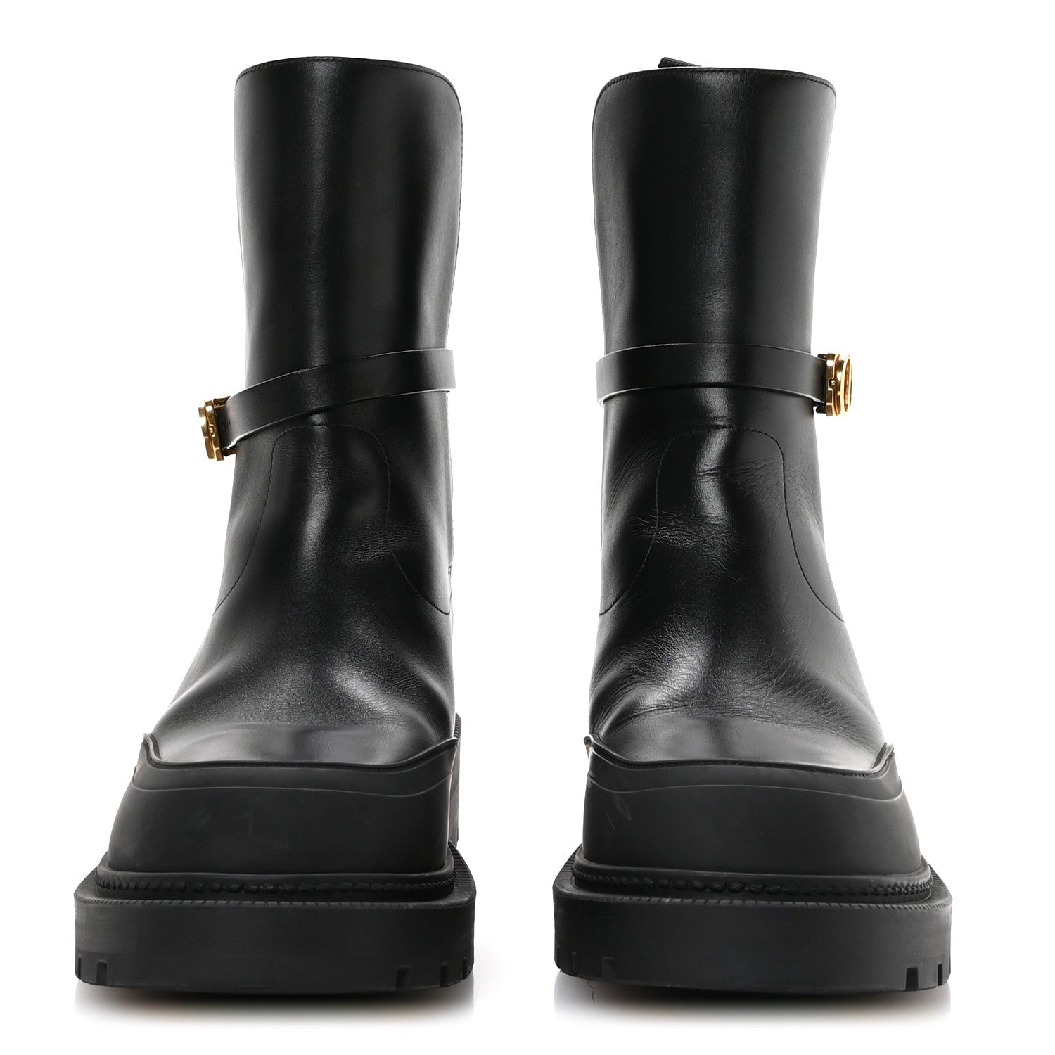Christian Dior Calfskin Empreinte Ankle Boot 38 Black 3 of 9