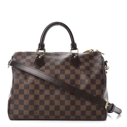 Louis Vuitton Damier Ebene Speedy Bandouliere 30 1 of 11