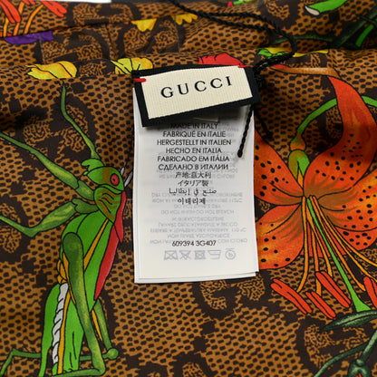 Gucci Polyamide Flora Monogram Rain Hood Green 4 of 4