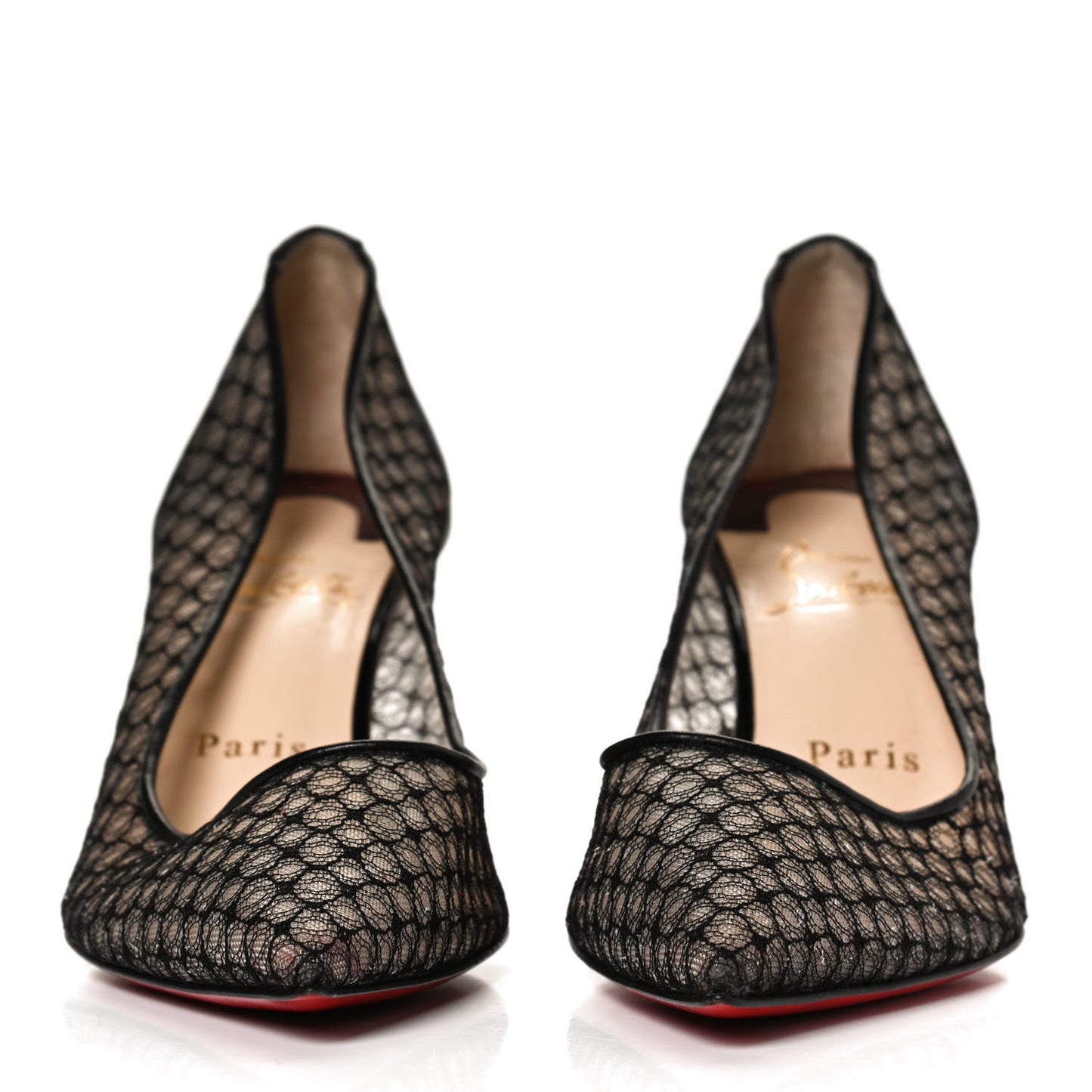 Nappa Saramor Fishnet 70 Pumps 37 Black