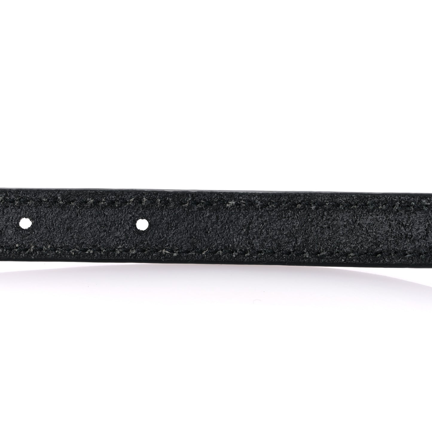 Smooth Calfskin Mini Classic Monogram Kaia Belt Black
