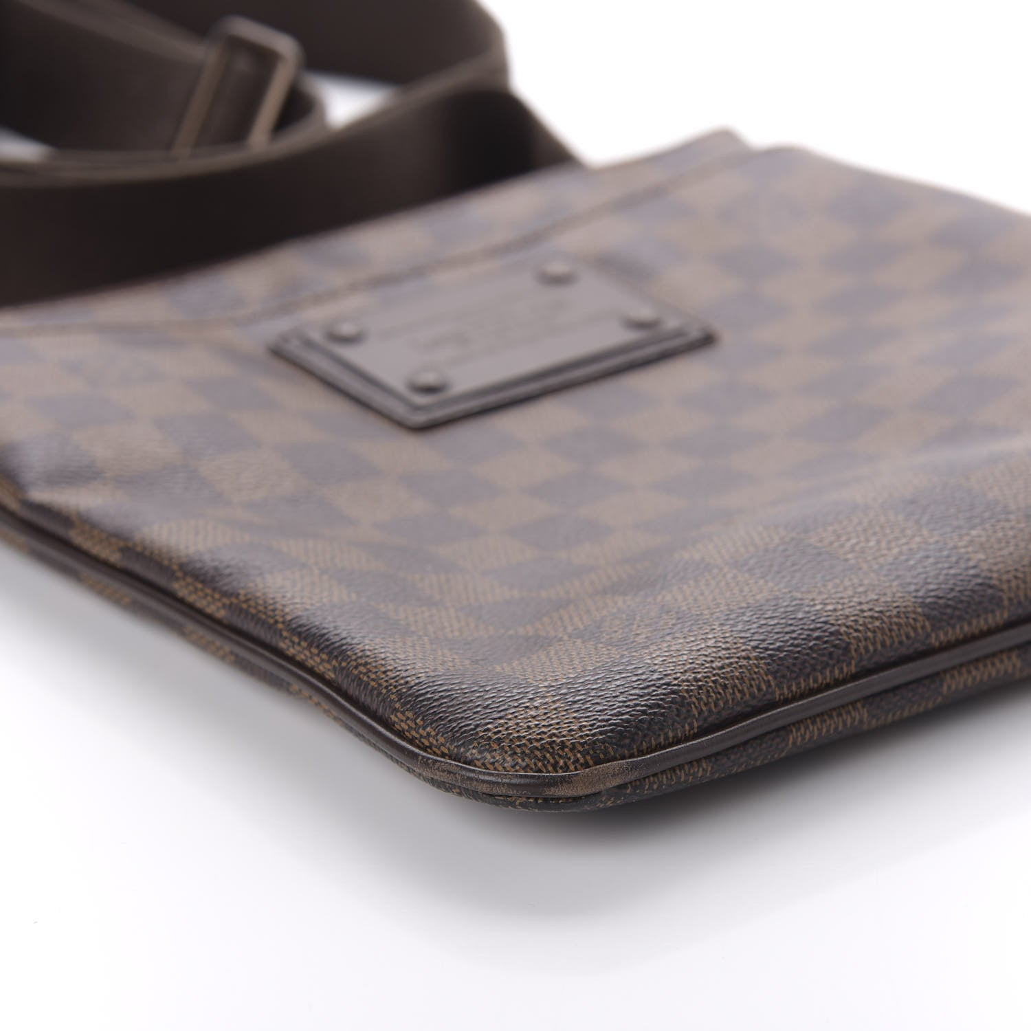 Louis Vuitton Damier Ebene Brooklyn Flat Pochette 6 of 9