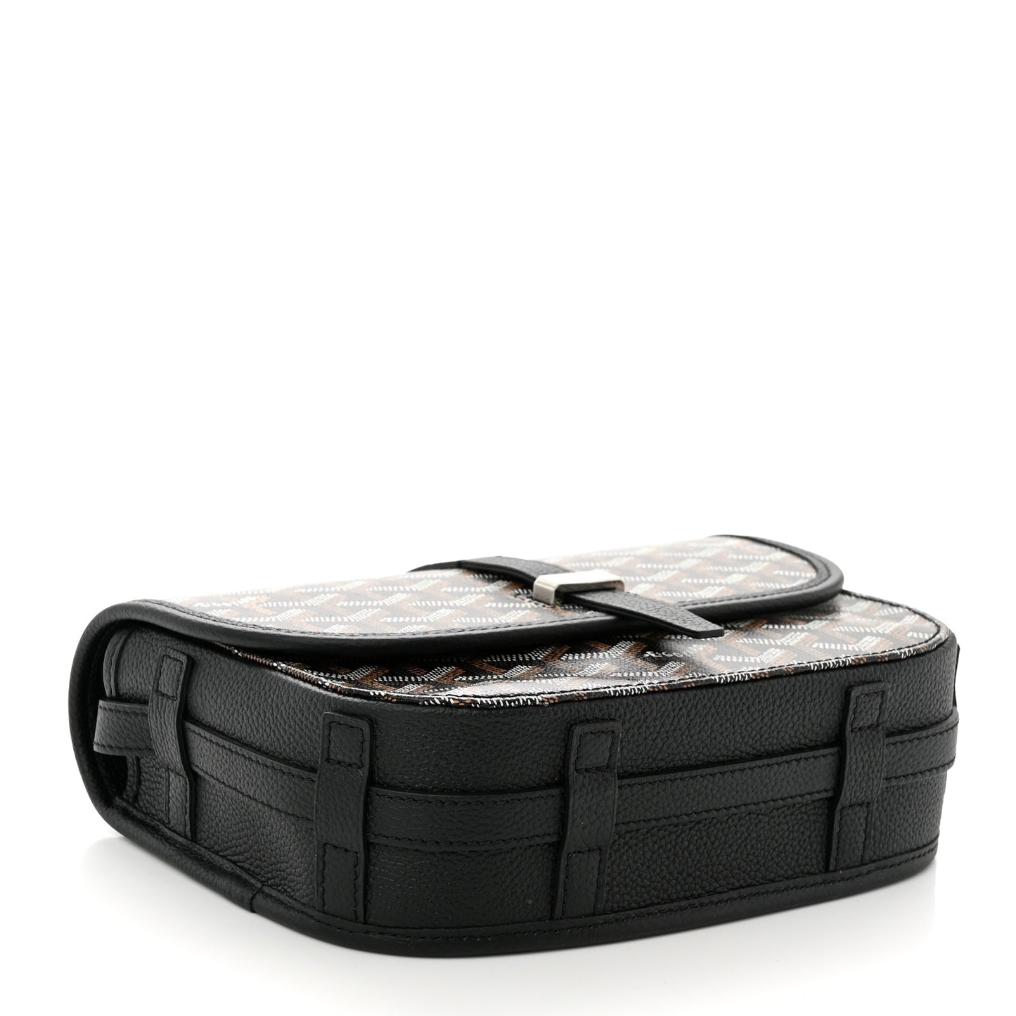 Goyardine Belvedere II PM Messenger Bag Black