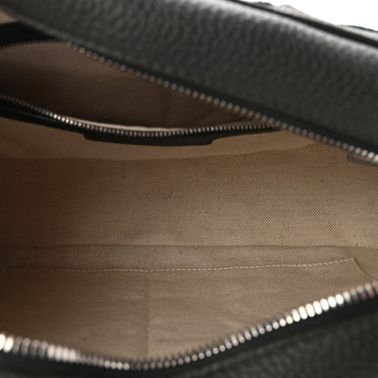 Bottega Veneta Grained Calfskin Intrecciato Medium Camera Bag Dark Green 5 of 9