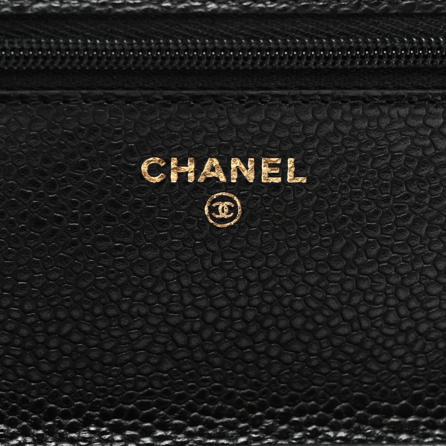 Chanel Caviar Quilted Wallet on Chain WOC Black 6 of 11