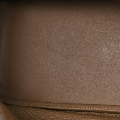 Hermes Taurillon Clemence Lindy 26 Etoupe 12 of 13
