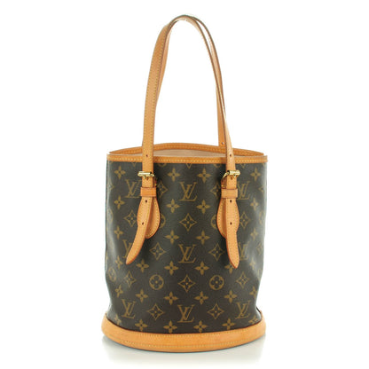 Louis Vuitton Monogram Petit Bucket 23 1 of 7