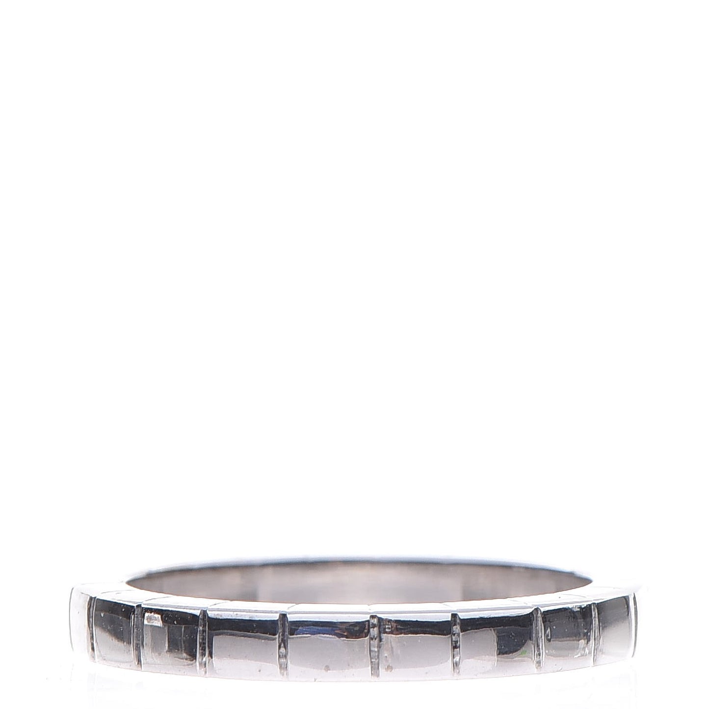 18K White Gold Lanieres Ring 54 6.75