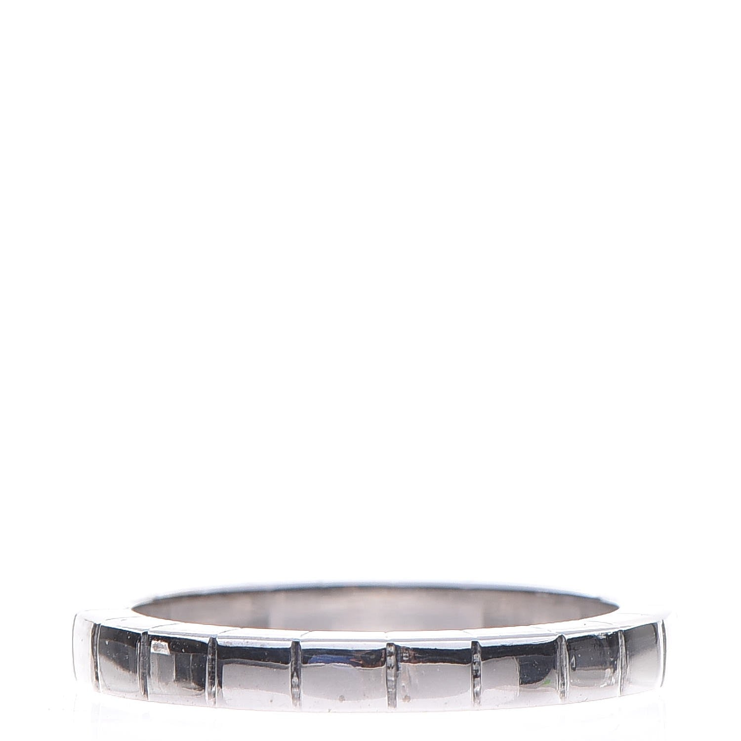 Cartier 18K White Gold Lanieres Ring 54 6.75 4 of 7