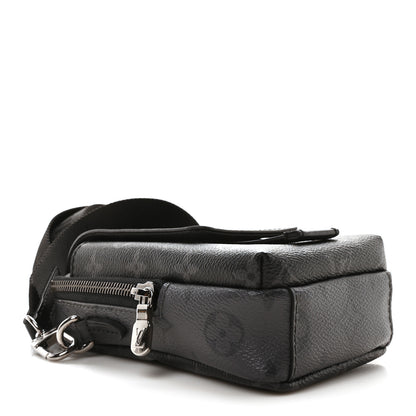 Louis Vuitton Monogram Eclipse Reverse Double Phone Pouch NM 4 of 9
