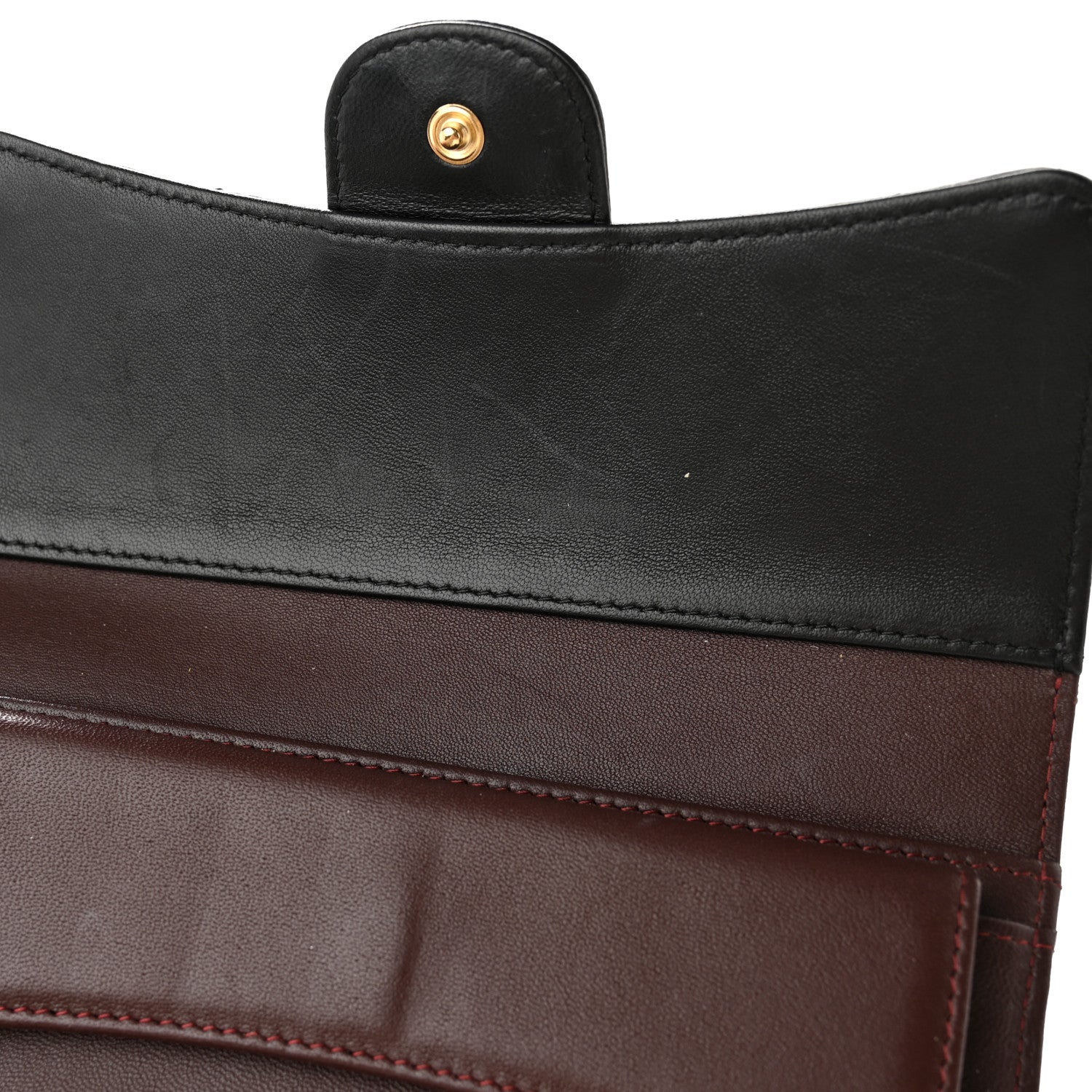 Chanel Lambskin Quilted Large Flap Wallet Black 13 of 18