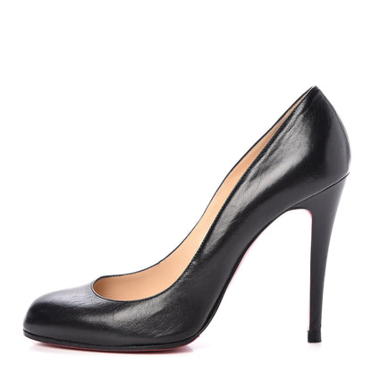 Christian Louboutin Shiny Nappa Simple 100 Pumps 40 Black 1 of 17