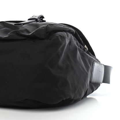 Prada Nylon Vela Messenger Bag Black 8 of 8