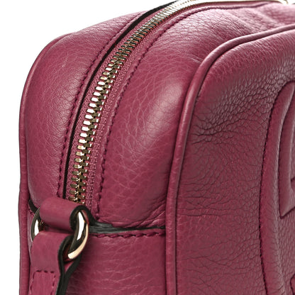 Gucci Pebbled Calfskin Small Soho Disco Bag Peonia Flower 13 of 13