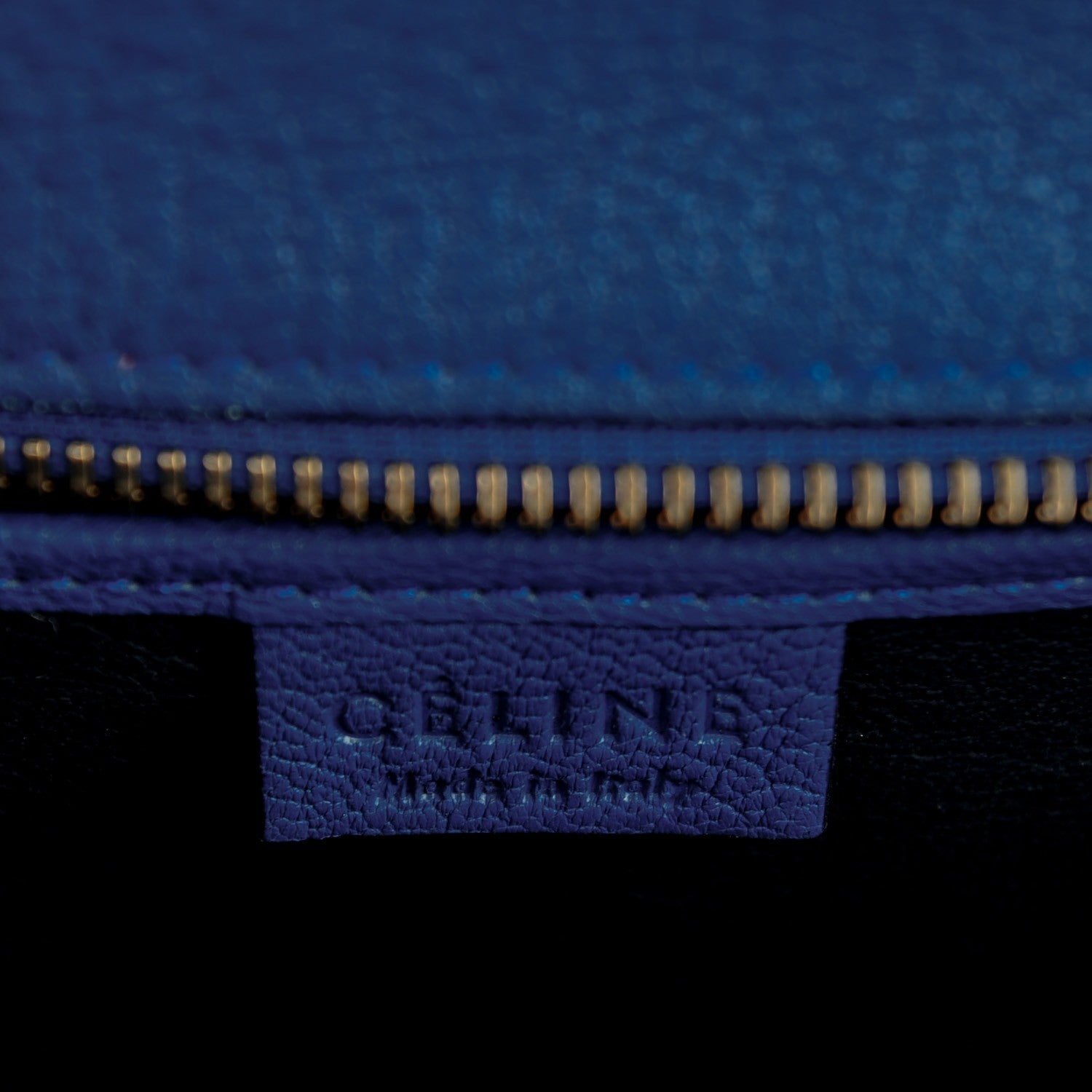 Celine Goatskin Nano Luggage Sea 7 of 8