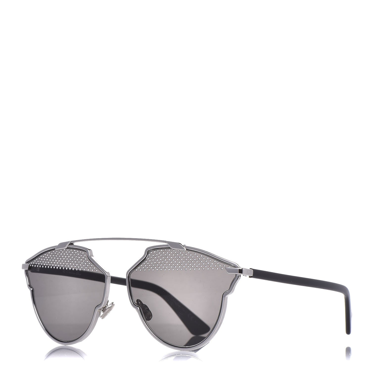 Christian Dior Studded So Real Sunglasses Black 1 of 8