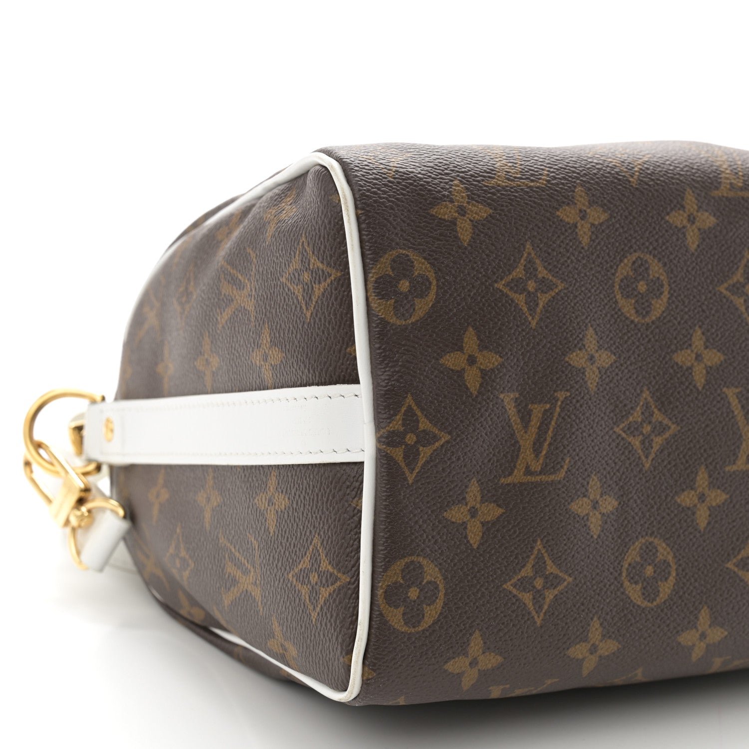 Louis Vuitton Monogram LV Match Speedy Bandouliere 25 White 8 of 12