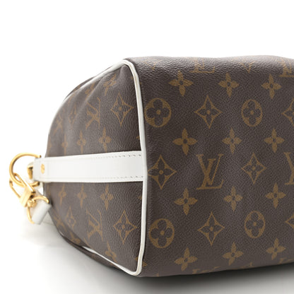 Louis Vuitton Monogram LV Match Speedy Bandouliere 25 White 8 of 12