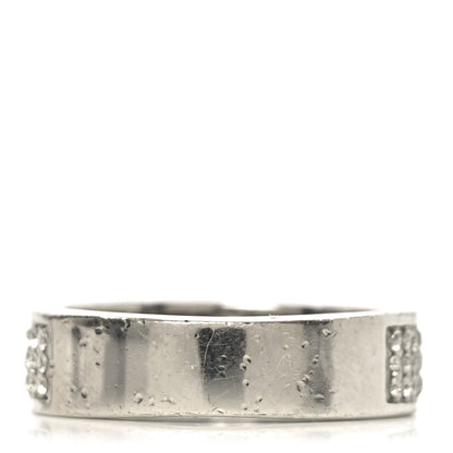 Fendi Metal Crystal F is Fendi Ring L Silver 3 of 4