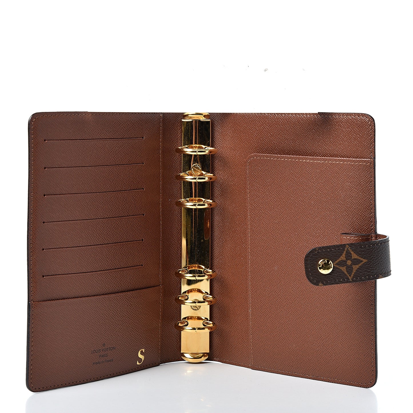 Monogram Medium Ring Agenda Cover