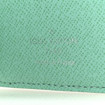Louis Vuitton Taigarama Pocket Organizer NM  Miami Green 6 of 7