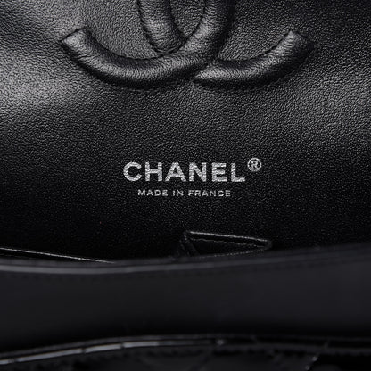 Chanel Patent Quilted Medium Double Flap Black 8 of 11