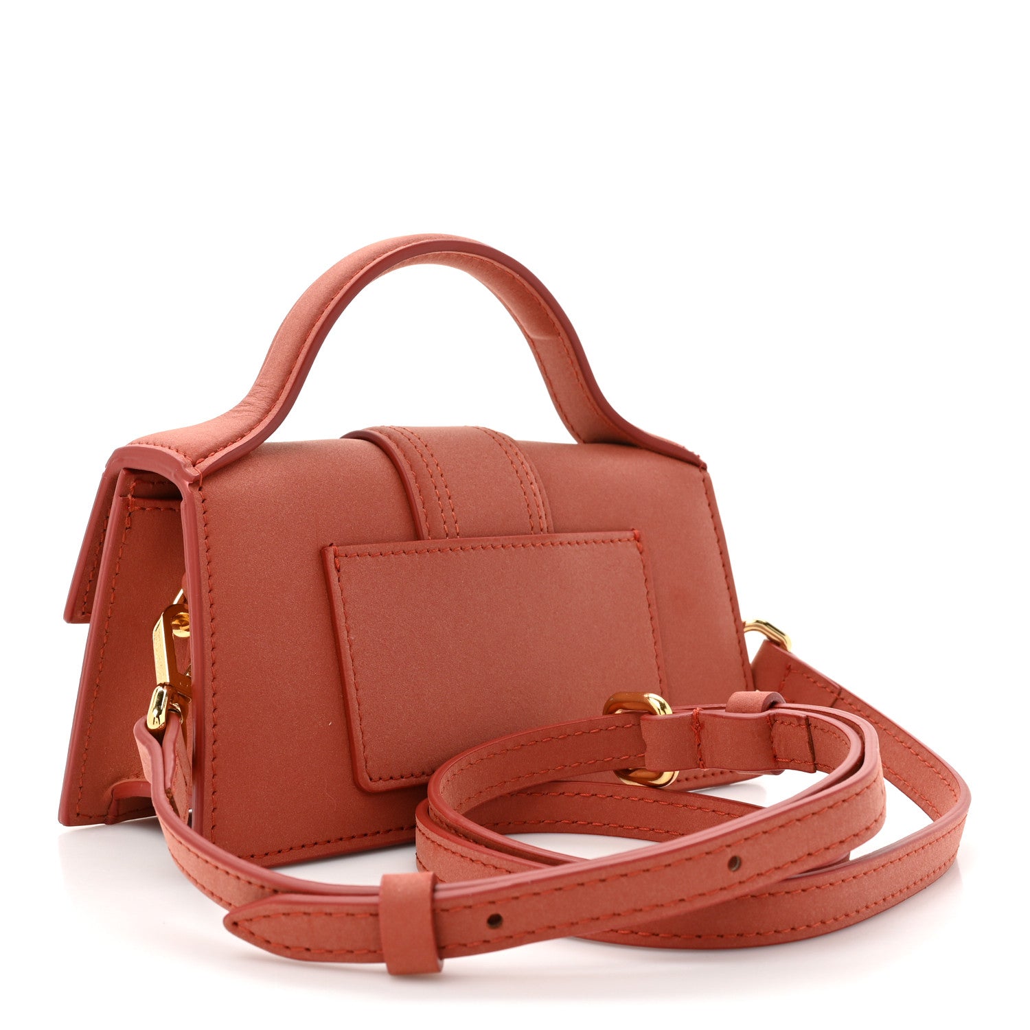Jacquemus Nubuck Le Bambino Dark Red 3 of 14
