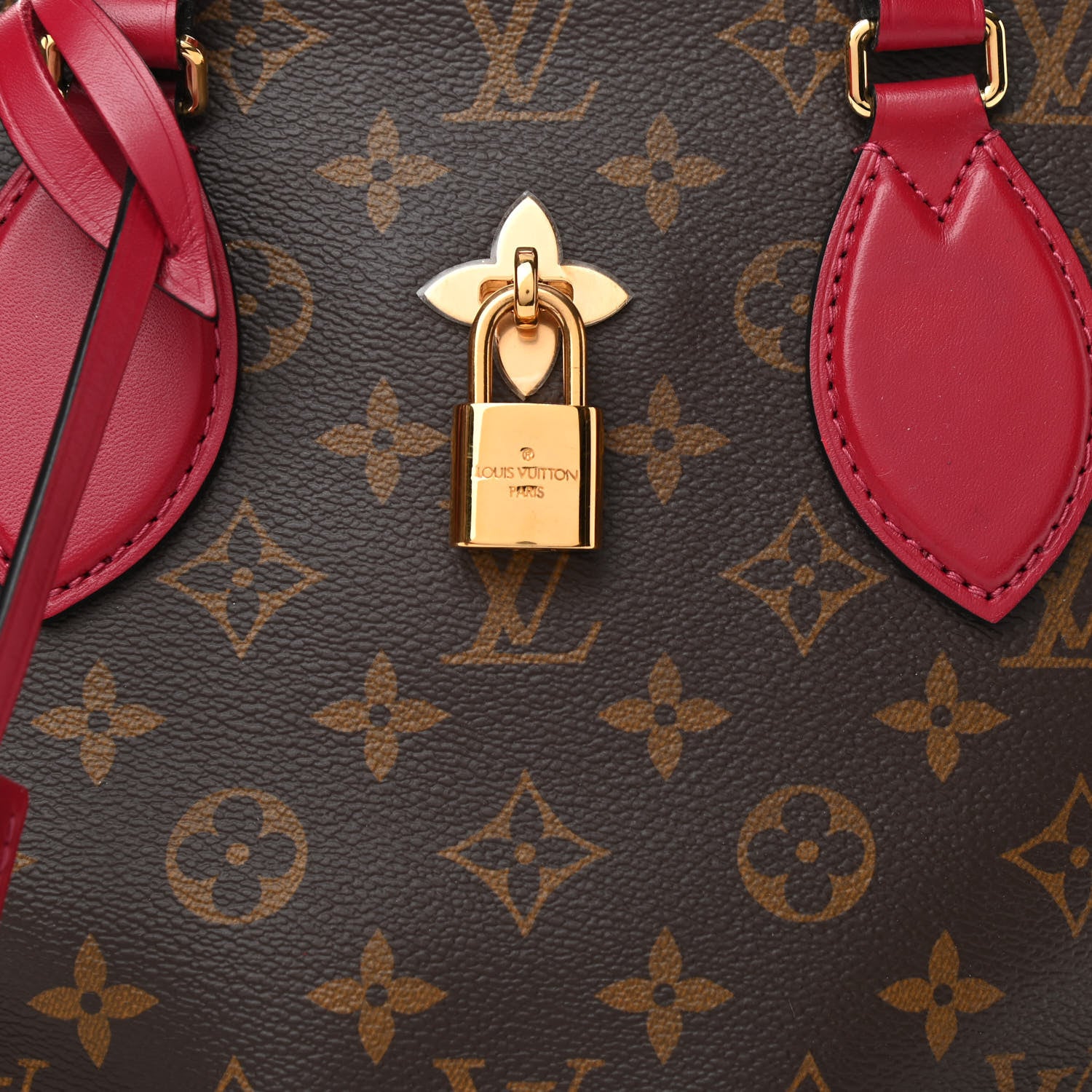 Louis Vuitton Monogram Flower Zipped Tote PM Lie de Vin 8 of 10