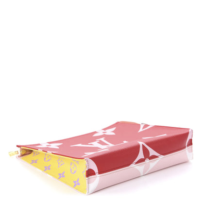 Louis Vuitton Monogram Giant Toiletry Pouch 26 Rouge 4 of 9