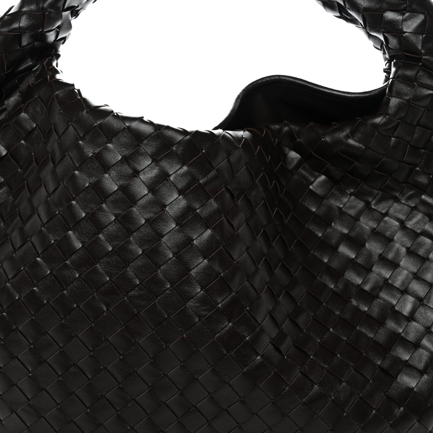 Calfskin Intrecciato Large Hop Fondant