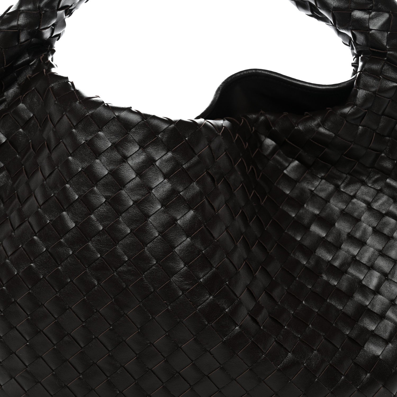 Bottega Veneta Calfskin Intrecciato Large Hop Fondant 8 of 10